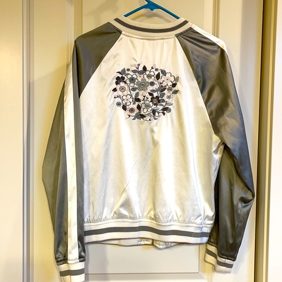 Silk zip up jacket - Picture 2 of 5